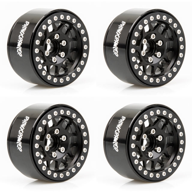 Rhino 4PCS Aluminum 1.9 Inch Beadlock Wheels
