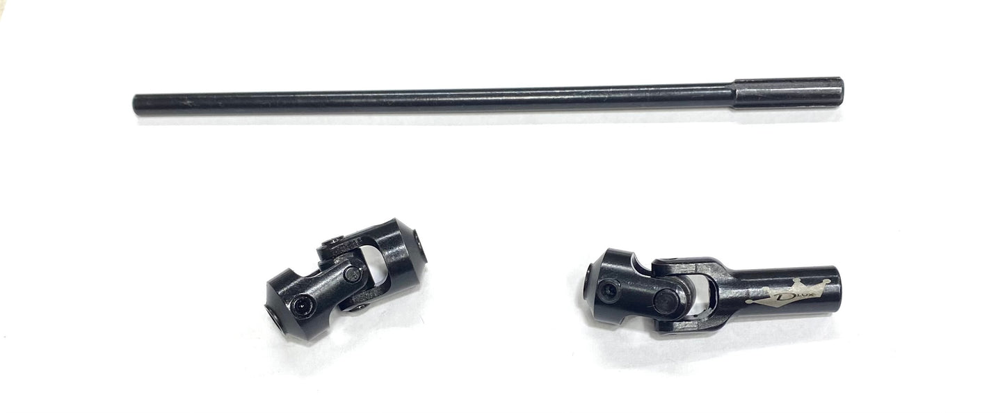 Dlux Cut to Length Drive Shaft, 5mm input & output, Standard Length