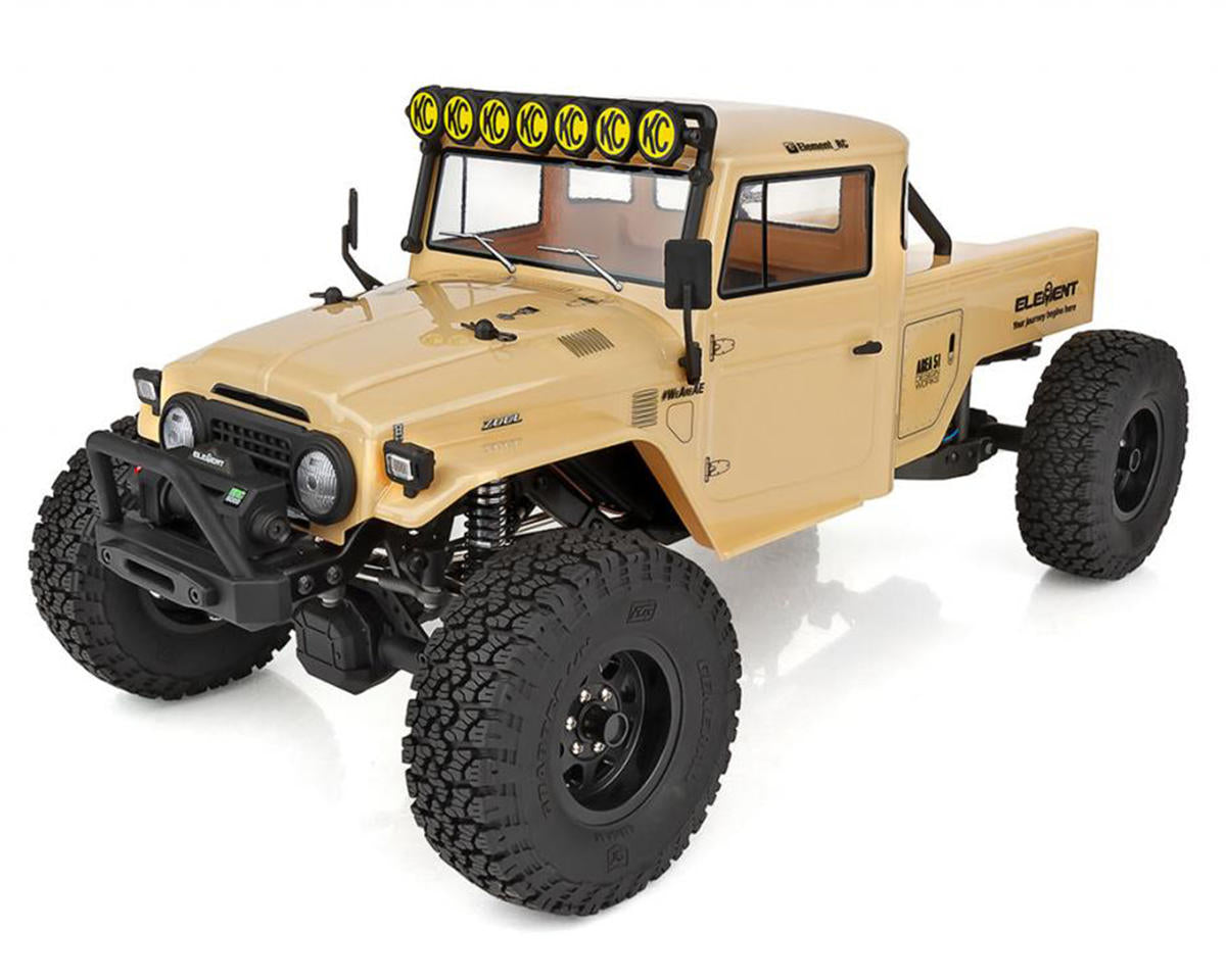 Element RC Enduro Zuul Trail Truck 4x4 RTR 1/10 Rock Crawler (Tan) w/2.4GHz Radio