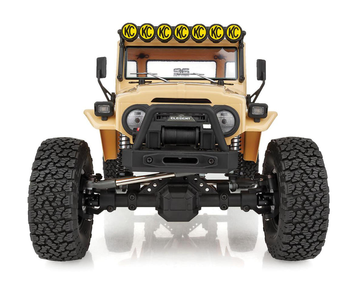 Element RC Enduro Zuul Trail Truck 4x4 RTR 1/10 Rock Crawler (Tan) w/2.4GHz Radio