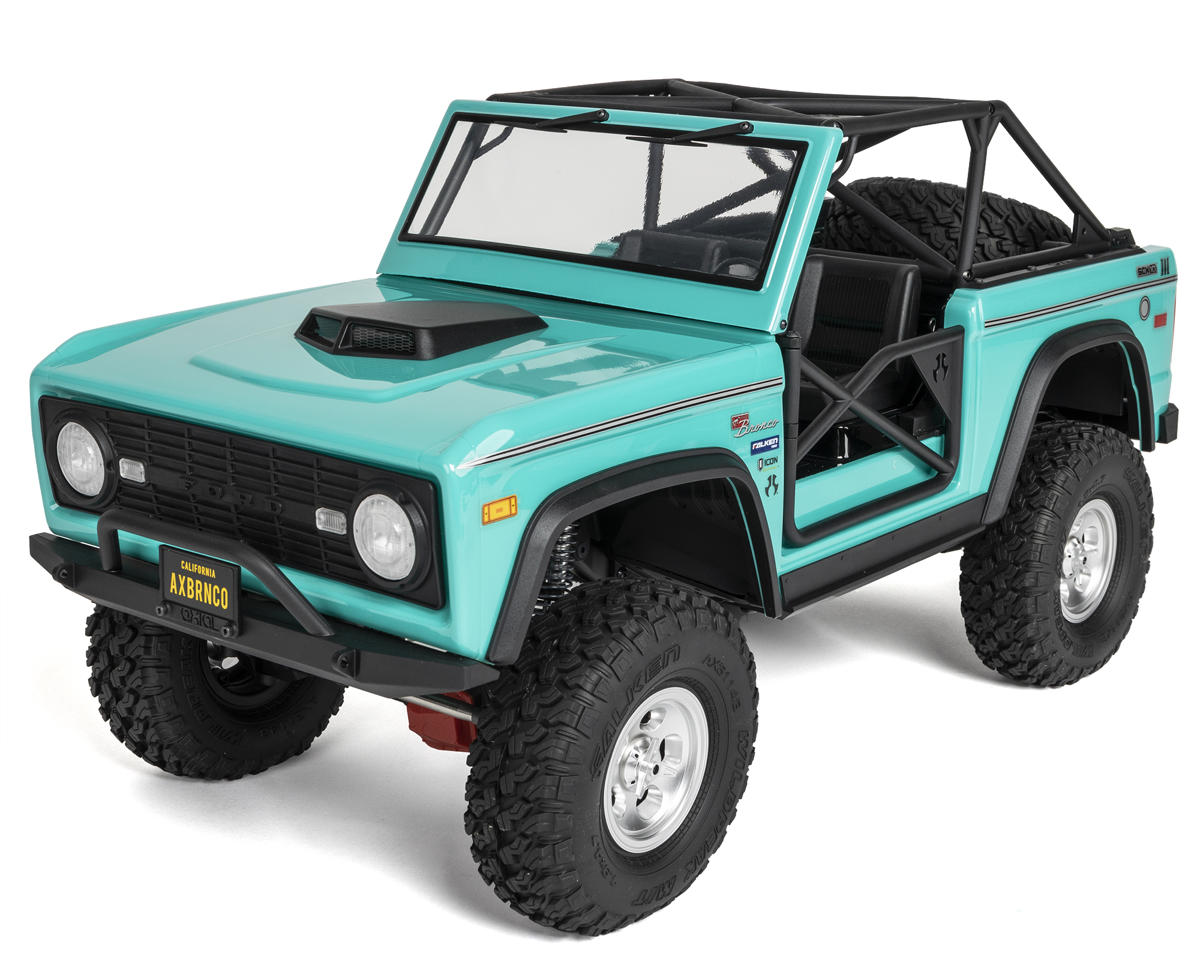 1/10 SCX10 III Early Ford Bronco 4WD RTR, Teal