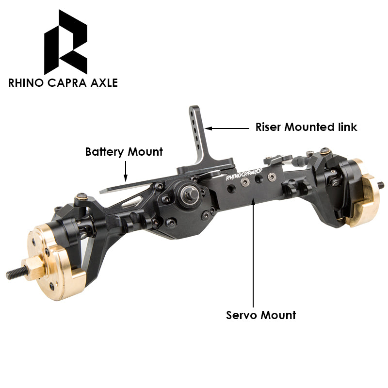 Rhino Capra Offset Portal Axles Nitride Hardened