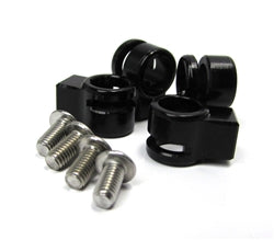 Team KNK Aluminum Body Mounts (Black)