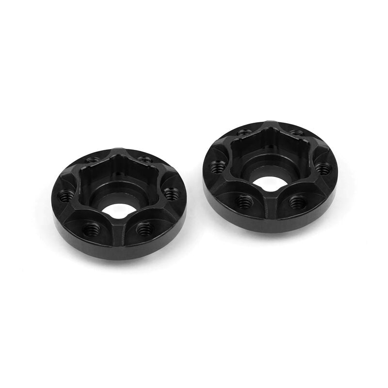 Vanquish Products SLW 225 Hex Hub Set (Black) (2) (0.225" Width)