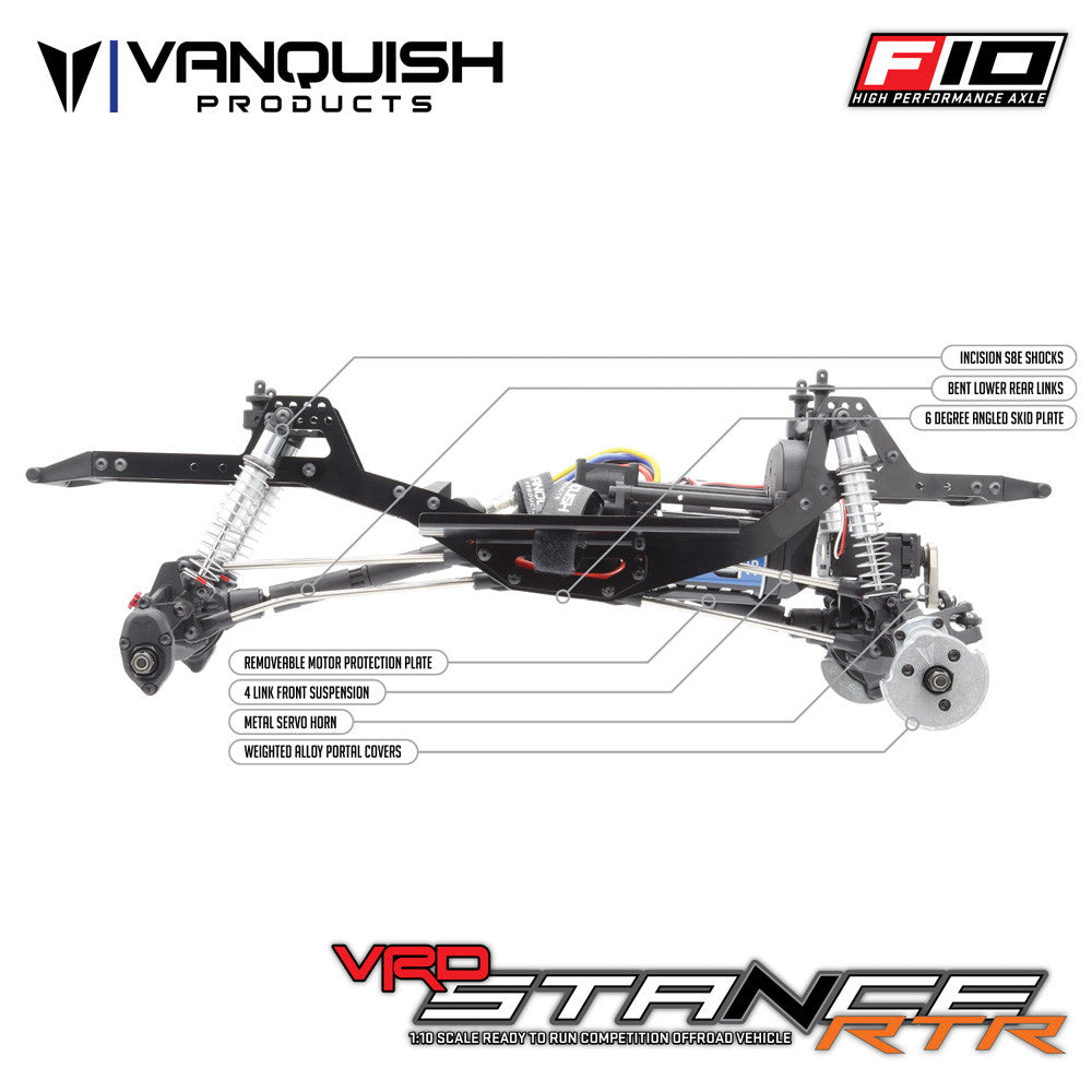 Vanquish Products VRD Stance RTR Portal Axle Comp Rock Crawler