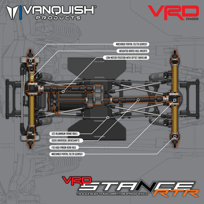 Vanquish Products VRD Stance RTR Portal Axle Comp Rock Crawler
