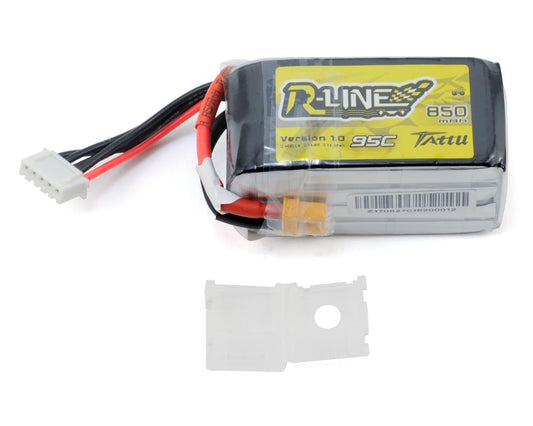 Tattu "RLine" 4s LiPo Battery 95C (14.8V/850mAh) w/XT-30 Connector