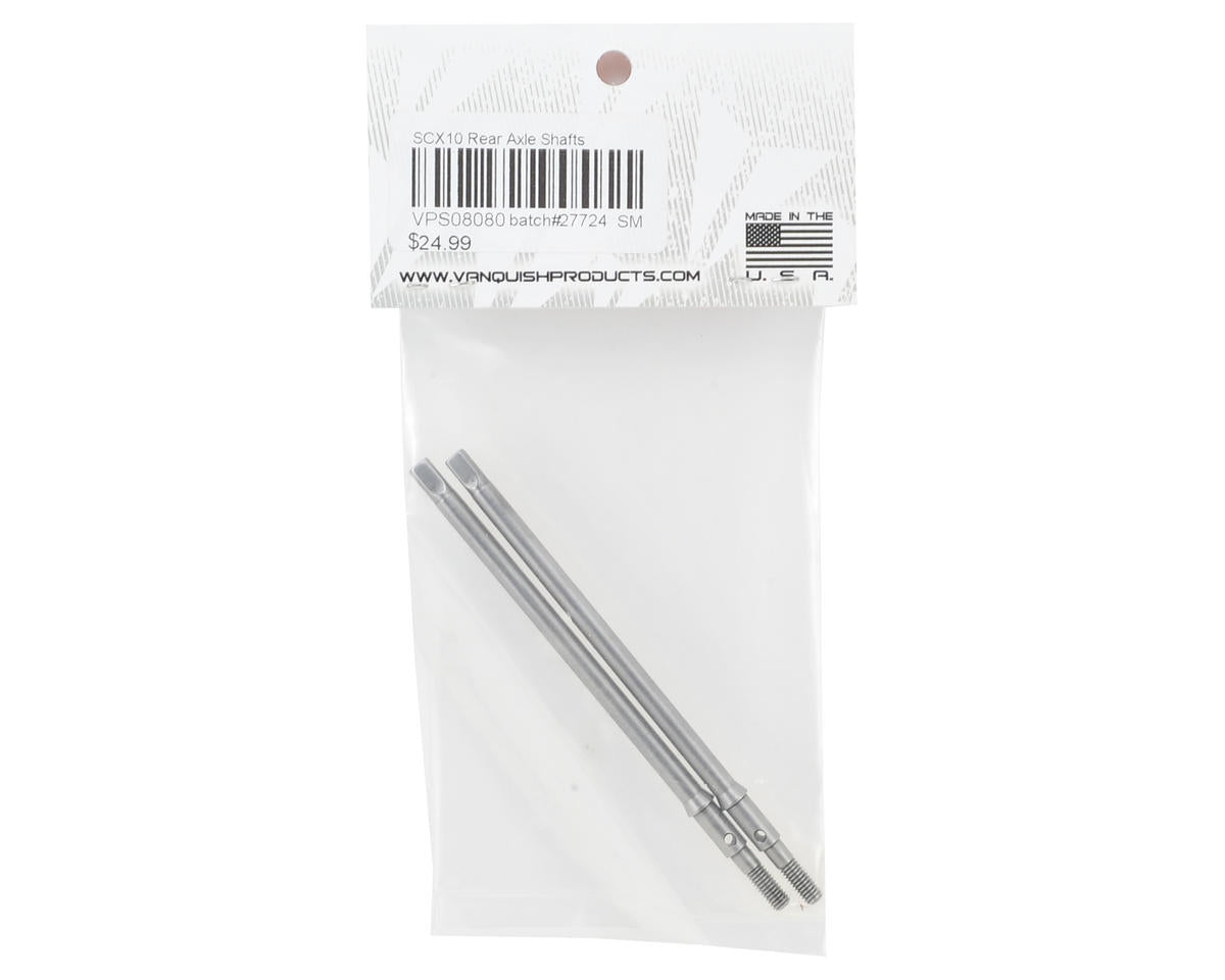 Vanquish Products Chromoly SCX10 Rear Axle Shaft (2)