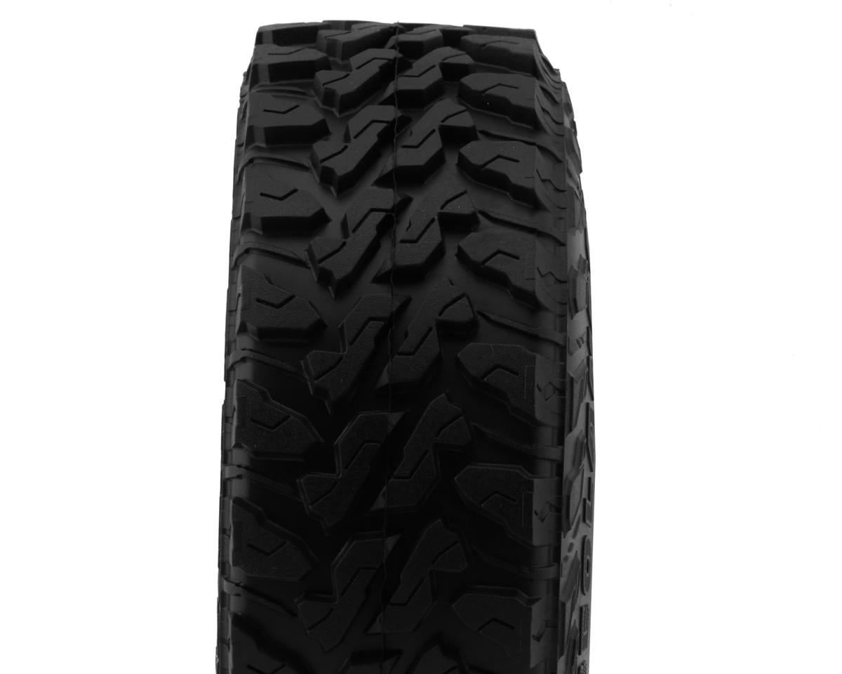 Vanquish Products Yokohama Geolandar M/T 1.9" Rock Crawler Tires (2) (Red) (Class 2 - 4.75")