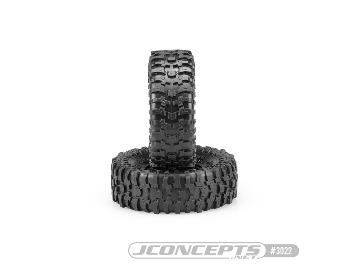 JConcepts Tusk 1.9" Performance Class 2 All Terrain Crawler Tires (2) (Green) (4.75-Class 2)